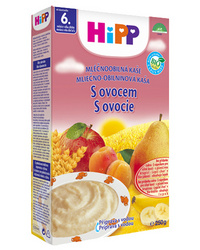 Instantní mléčná kaše - s ovocem